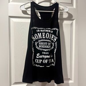 Someone shot of whiskey tank